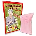 JUST TOSSED A SALAD Gourmet Cotton Candy - 1 ounce - Strawberry Flavor - Gluten Free - Made in the USA