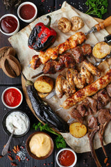 Torchbearer Sauces All Natural Honey BBQ Sauce, 12 ounces - Mild - All Natural, Vegan, Extract-Free, Made in USA