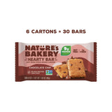 Nature’s Bakery Hearty Bars Chocolate Chip, Plant Based Protein Snack Bar, 30 Count