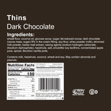 Loacker Premium Fondente Dark Noir Chocolate Wafers, Chocolate,Dark Chocolate , 5.29 Ounces
