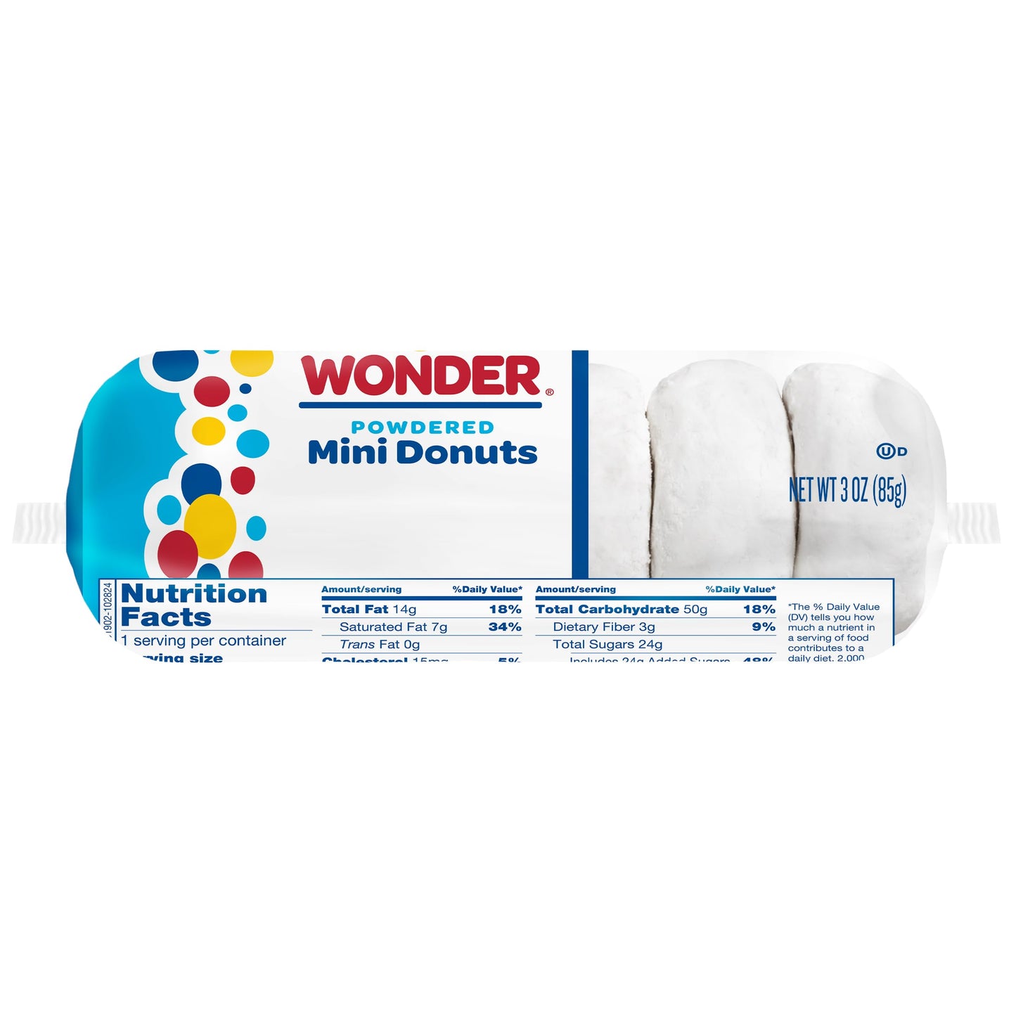 Wonder 6ct Sugar Donut 3oz