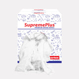 SupremePlus Recycled White T-Shirt Cleaning Rags (25 lbs. Box) - Shop Rags Bulk for Oil, Stain, Grease, Paint, and Auto Cleaning, Multipurpose White