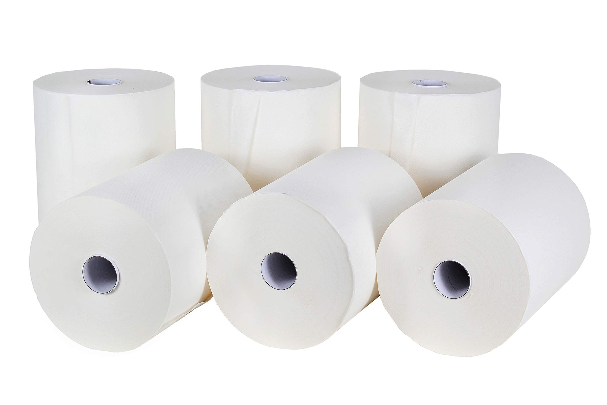 MULMEHË High Capacity Dispenser TAD Paper Towels, 6 Rolls, 10" x 800' Roll