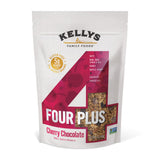 Kellys Four Plus Granola Cereal | Cherry Chocolate Healthy Granola for Yogurt | Hand Made Snacks for Breakfast - 12 oz