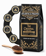 A&P Coffee Original Medium Roast Whole Bean Coffee, 12 oz, 100% Arabica Coffee Beans, Classic Smooth Flavor, Fresh Roasted Blend, Rich Aroma, Ideal