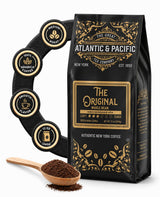 A&P Coffee Original Medium Roast Whole Bean Coffee, 12 oz, 100% Arabica Coffee Beans, Classic Smooth Flavor, Fresh Roasted Blend, Rich Aroma, Ideal