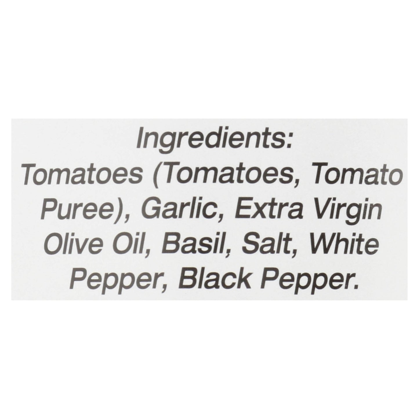 Monte Bene - Garlic Marinara Pasta Sauce - 24 oz (Pack of 6) - Non GMO, Whole 30 Approved, Gluten Free, No Sugar Added