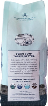 Camano Island Coffee Roasters Roasters Honduras Dark Roast, Ground 2lb, Fresh Small Batch Roasted, USDA Organic, Fairly Traded, Shade Grown Top 1%