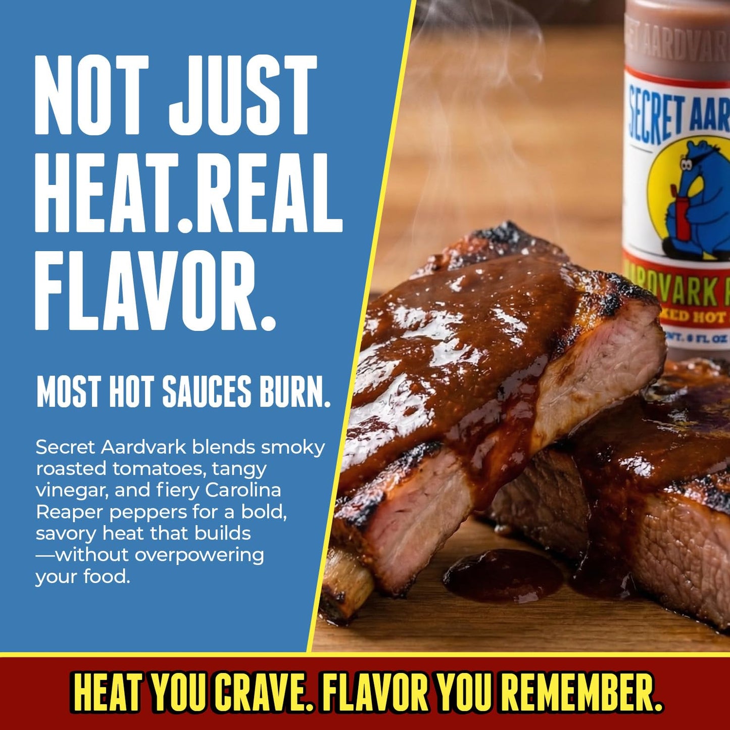 Secret Aardvark Carolina Reaper Hot Sauce, 8 fl oz