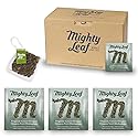 Mighty Leaf Organic Green Dragon Tea - 100 Count Whole Leaf Green Tea Bags - Smooth & Earthy Flavor - Premium Silk Pouches for Wellness and Natural