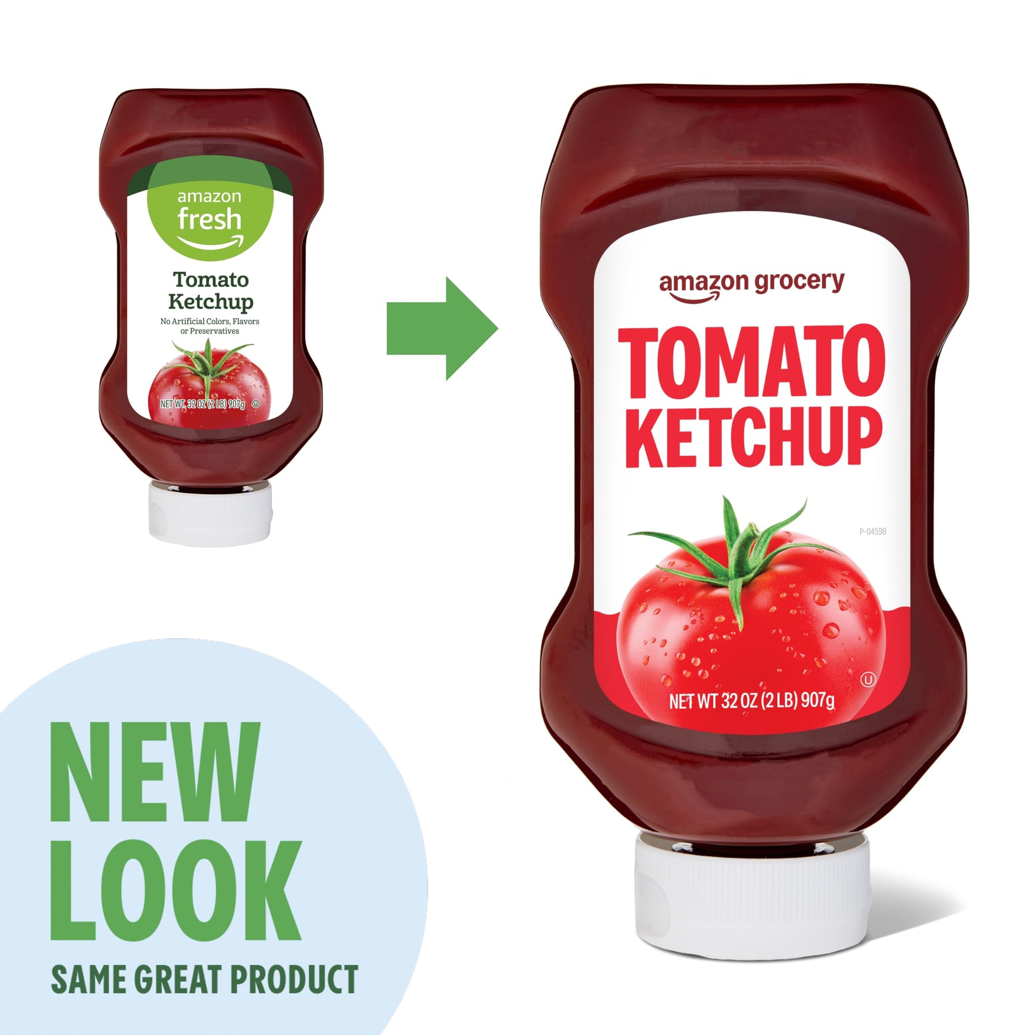 Amazon Grocery, Tomato Ketchup, 32 Oz