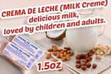 La Bayamesa || Crema De Leche || 1.5 oz (42.5g) || individually wrapped pcs || Milk Candy Snack || coconut yogurt || coconut cookies || Pack of 24