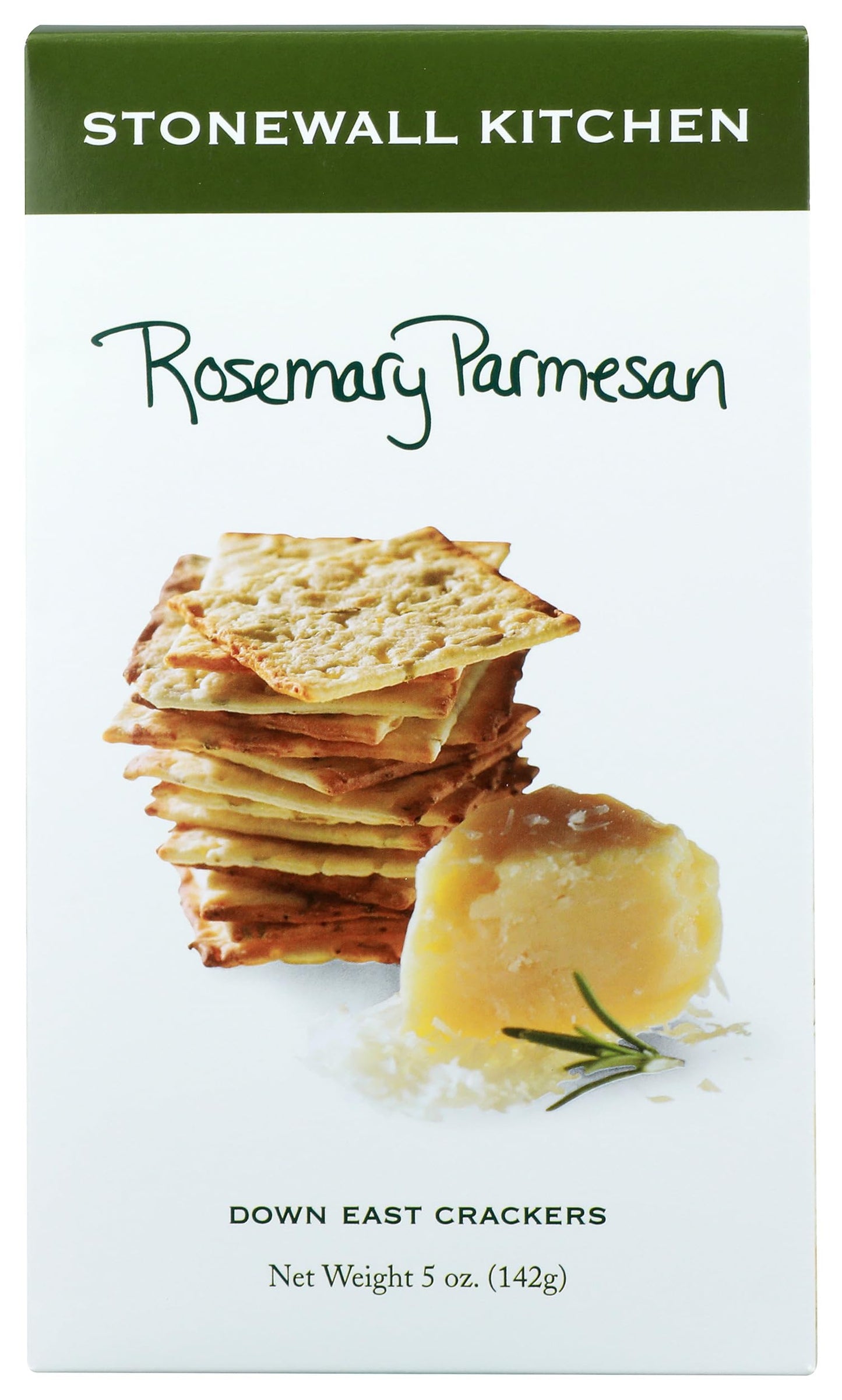 Stonewall Kitchen Rosemary Parmesan Crackers, 5 Ounces