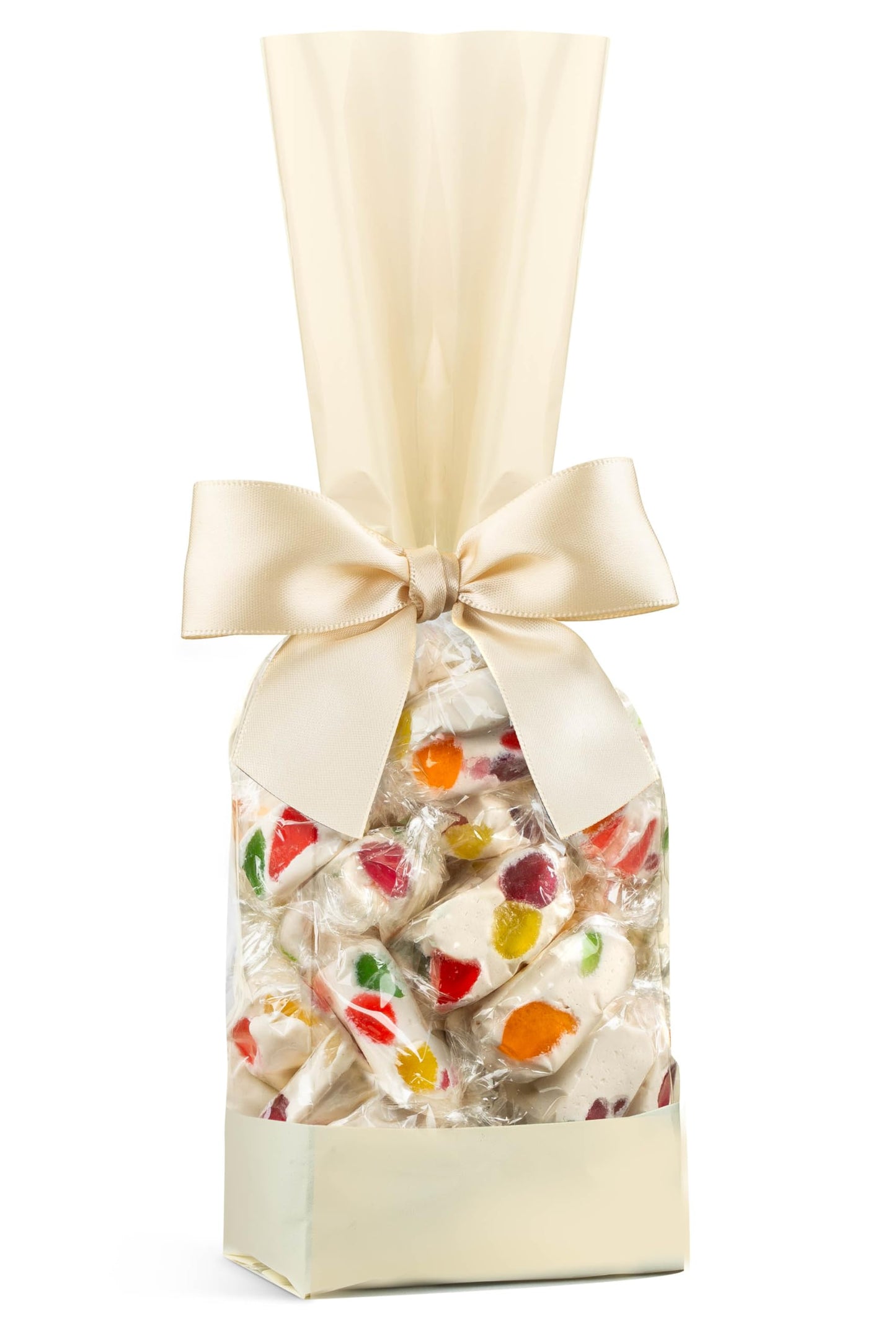 Father’s Day Candy Gift Set - Assorted Chocolate Covered Almonds, Soft Caramels & Jelly Nougats - Luxury Kosher Dairy Free Candy Basket Alternative