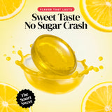 Sugar Free Lemon Drops Hard Candy, 1 lb. Bag, Individually Wrapped Lemon Candy, Sugarless Low Calorie Hard Candy, Perfect for Candy Dishes, Office