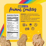 Goodie Girl Magical Animal Crackers - Gluten Free, Peanut Free, Dairy Free, Egg Free - Fun Shapes Like Unicorns & Mermaids - 6 oz Boxes (Pack of 3)