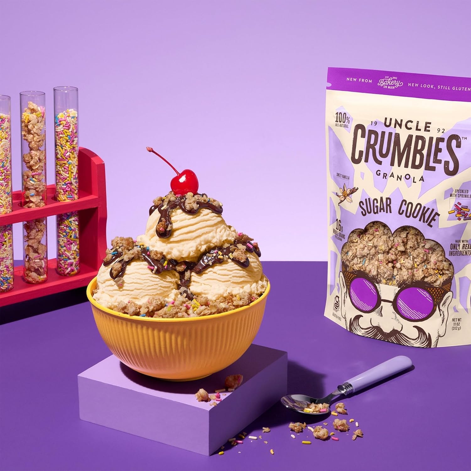 Uncle Crumbles, Granola Sugar Cookie, 11 Ounce
