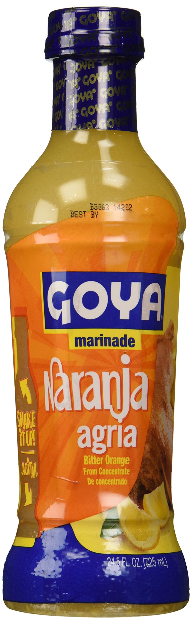 Goya Bitter Orange Marinade, Zesty Garlic-citrus Marinade, Pork, 24.5 Ounce
