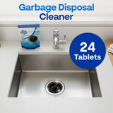 Earth Breeze Garbage Disposal Cleaner Tablets - 4-in-1 Citrus Scented Tablets that Clean, Deodorize, Refresh & Protect - Powerful Cleaning Action