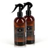 Abbey & Sullivan Linen Spray, Sandalwood & Patchouli, Warm and Earthy Odor Eliminating Scent, Pack of 2, 16 oz