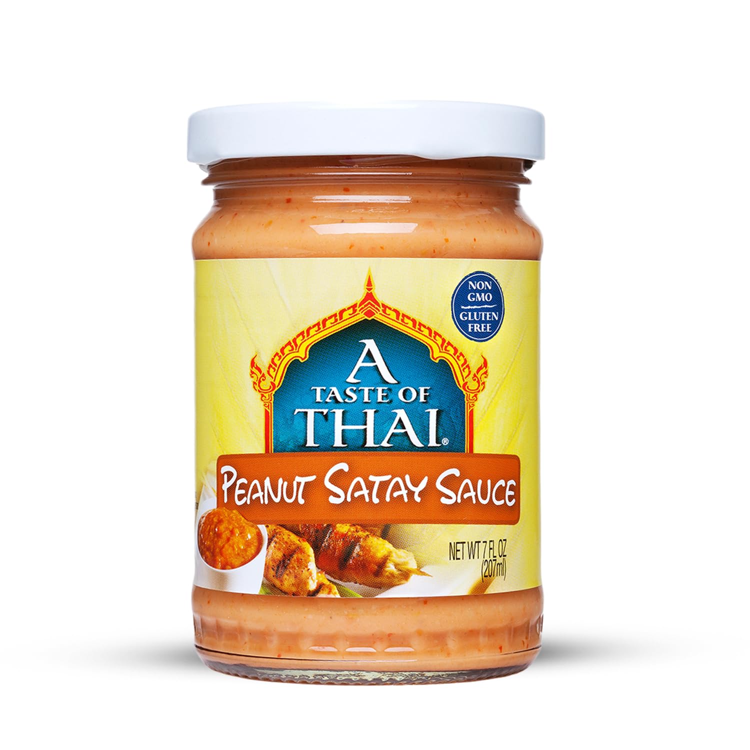 A Taste of Thai Peanut Satay Sauce | Authentic Thai Flavor with Roasted Peanuts & Spices | Ready-to-Use Mix for Noodles, Dips, Salads & Stir-Fry |