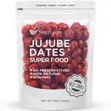 NESTLADY Premium Jujube Date, Red Date (Hong Zao), 100% Natural, Improve sleep, Health Snack, Dried Fruit, Sweet and Chewy Net weight: 454g