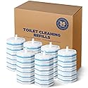 36 Count Toilet Wand Refills For Clorox Toilet Wand, 5X Cleaning Power Toilets Bowl Cleaners With Exclusive Formula, High-Density Disposable Toilets