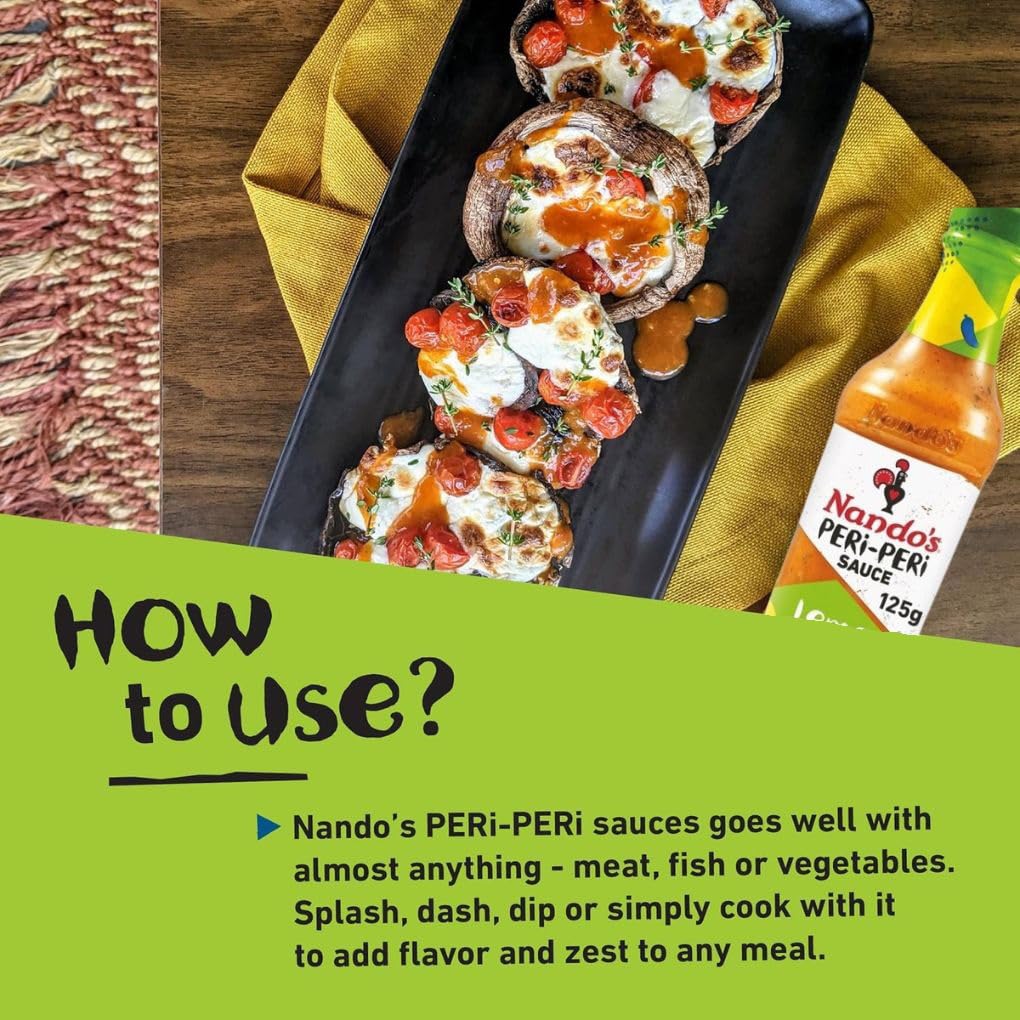 Nando's Lemon & Herb Peri - Peri Sauce - 125g (4 Pack)