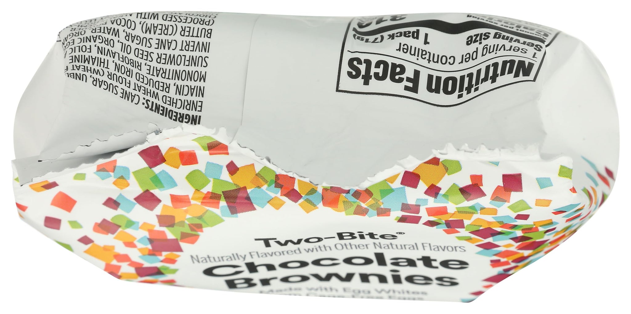 365 by Whole Foods Market, Two-Bite Chocolate Brownies - Snack Pack, 2.5 oz, Frozen