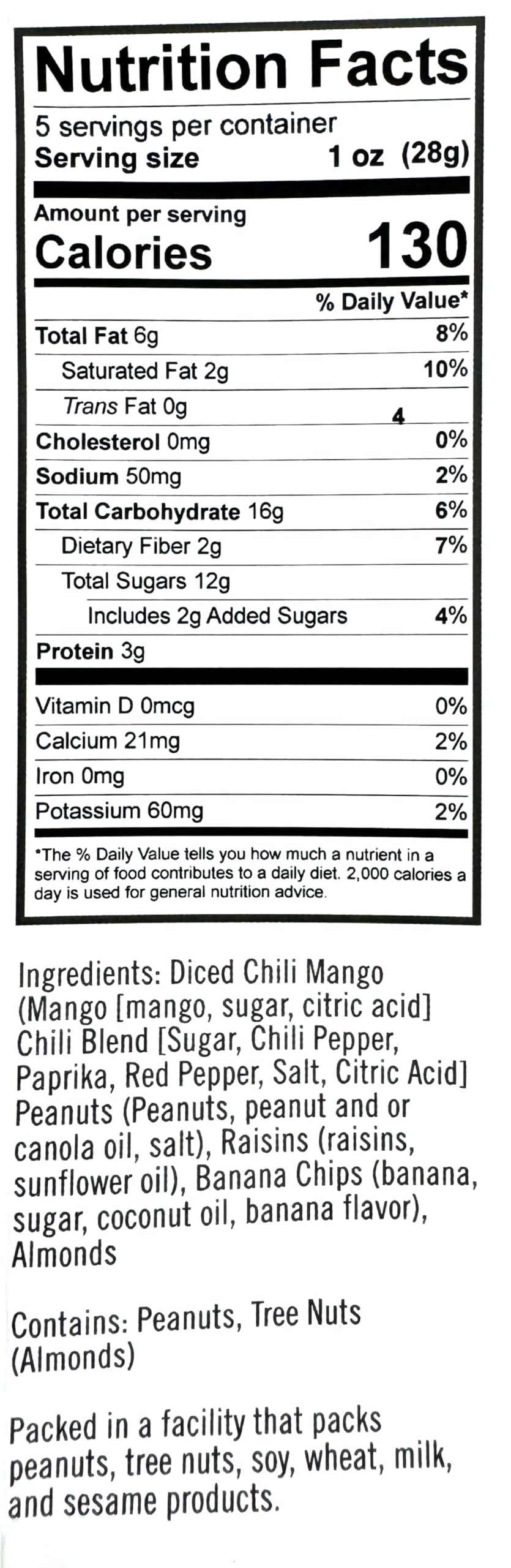 CHIMANGO Chili Mango Snack Mix