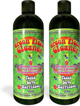 Green Piece® Cleaner - Two of the 16 oz Bottles of Glass Cleaner (Made in USA) - Including a 100% Stainless Steel Reamer - 3 in 1 tool - Excellent
