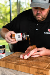 Heath Riles BBQ Beef Rub Combo with Refill Bag (1 Rub, 1 Refill Bag), Competition Winning Products from Pitmaster Heath Riles
