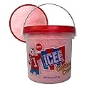 ICEE Cotton Candy - Sweet Carnival Treat, Fluffy & Airy Snack, Perfect for Kids & Adults, Bucket with Handle, Great for Parties, On-the-Go Snacking