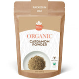 SPICY ORGANIC Ground Cardamom 5 lbs. - Fresh and Aromatic Cardamom Seed Powder for Cooking, Baking, Seasoning, and Tea - USDA Certified Organic