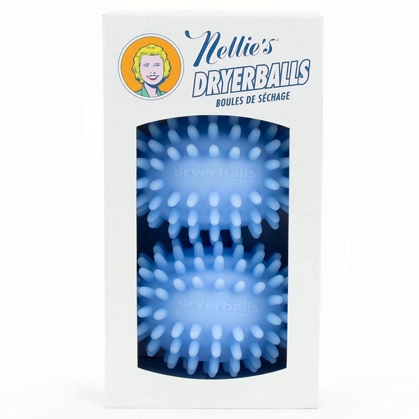 Nellie's Dryerballs - Eco-Conscious Laundry Dryer Balls - Softens Fabrics, Reduces Wrinkles, and Shortens Drying Time - Dryer Sheet Alternative (2