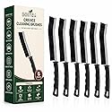 Crevice Cleaning Brush Set - 6Pcs Hard Bristle Cleaning Tools for Grout, Tile Floors, Gaps & Narrow Spaces - Small Grout Scrub Brush for Cleaning