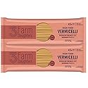 Three Farm Daughters High Fiber Pasta Vermicelli Pack, Irresistible, Low GI, Non GMO Vermicelli Pasta Noodles, Low Net Carb, Made in the USA from Just