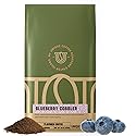 Blueberry Cobbler Flavored Ground Coffee, 1 LB (16 oz) bag, Medium Roast, 100% Arabica Premium Quality Flavor
