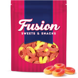 Peach Rings Gummy Candy 1 lb - Soft Chewy Texture Classic Sweet & Sour Gummies Bulk Bag, Nostalgic Juicy Peach Rings Bulk For Snacking, Party Treats