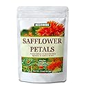 Premium Dried Safflower Petals, 3.5oz(100g), 100% Natural Safflower Flowers, Pure, No Additives, Pack of 1