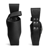 Hide & Drink, Set of 2 Hot Sauce Holsters 5oz & 2oz Bottle Belt Sheath, Compatible with Tobasco Cholulah Sriracha Hot Sauce, Bottle Holder, Full Grain