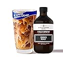Christopher Bean Hand Crafted French Roast Flavored Coffee - Unsweetened Cold Brew & Iced Instant Coffee Distillate Liquid Java - Vanilla Coffee Beans