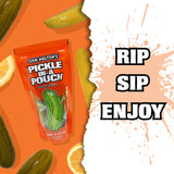 Van Holten's Pickles - Jumbo Sour Pickle-In-A-Pouch - 12 Pack
