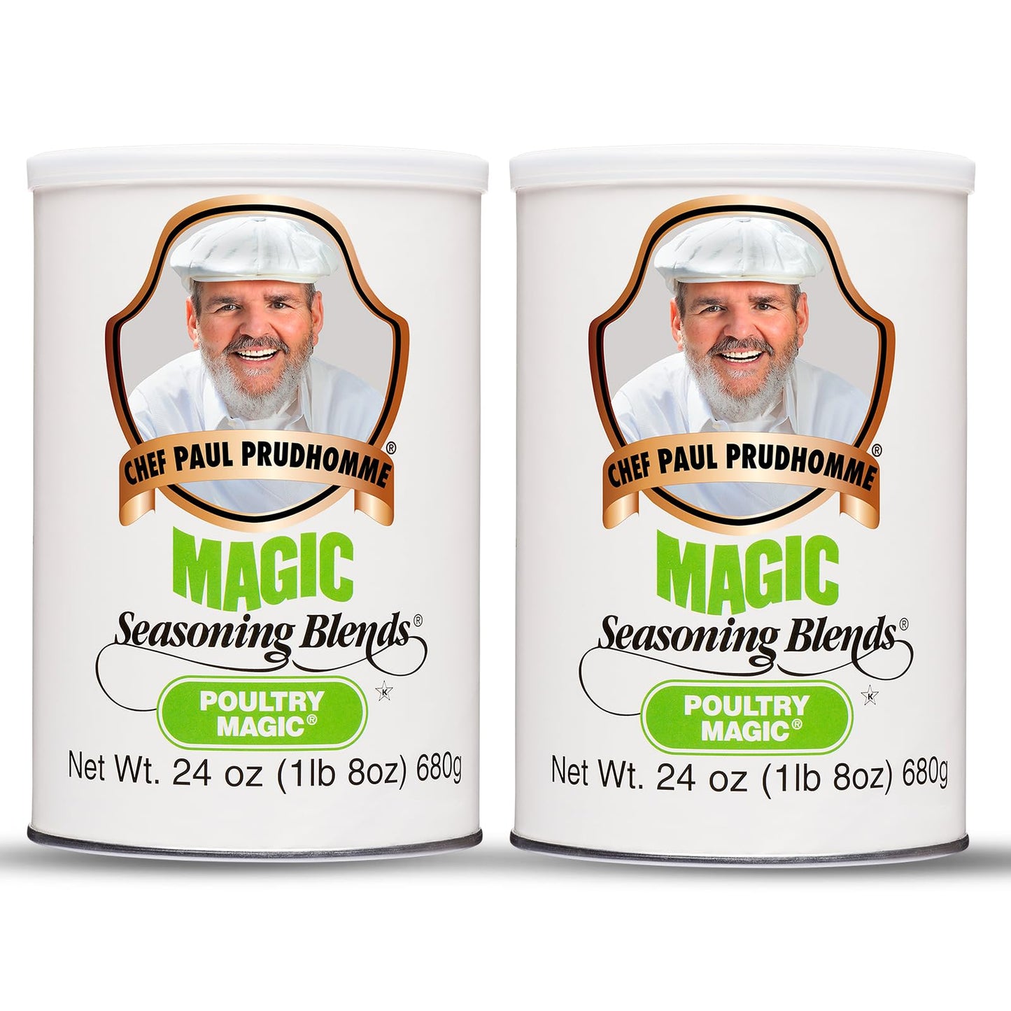 Chef Paul Prudhomme's Poultry Magic Seasoning, MSG-Free Chicken, Gluten-Free Rub, For Roasting, Grilling & Cooking, Kosher & Halal Certified, 24 oz