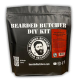 Bearded Butchers Old Fashioned Ring Bologna DIY Kit with Natural Cure - Classic Ring Bologna Flavor - Includes Salt and Pepper, Collagen Casings
