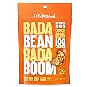 Bada Bean Bada Boom Plant-Based Protein, Gluten Free, Vegan, Crunchy Roasted Broad (Fava) Bean Snacks, 100 Calories per Serving, Mesquite BBQ, 4.5