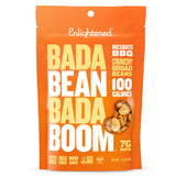 Bada Bean Bada Boom Plant-Based Protein, Gluten Free, Vegan, Crunchy Roasted Broad (Fava) Bean Snacks, 100 Calories per Serving, Mesquite BBQ, 4.5