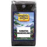 The Organic Coffee Co. Sumatra Mandheling Whole Bean Coffee 2LB (32 Ounce) Medium Light Roast USDA Organic