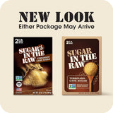 In The Raw Granulated Turbinado Cane Sugar, 2 lb Box, Pure, All-Natural Turbinado Sugar, Non-GMO Project Verified, Kosher, Vegan and Gluten Free