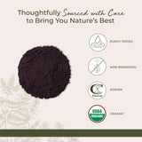 Starwest Botanicals Acai Berry Freeze Dried Powder Organic - Organic Acai for Bowls, Smoothies, Juice, Baked Goods, Yogurt & Cereal, Adds Coloring
